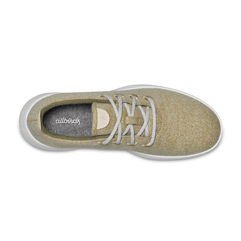 Allbirds Men\'s Wool Runners - Sneakers Khaki - SAI387265